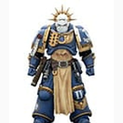Warhammer 40,000 figurine Ultramarines Levantus with Power Sword, Stormshield and Bolt Pistol 13 cm - Image 2