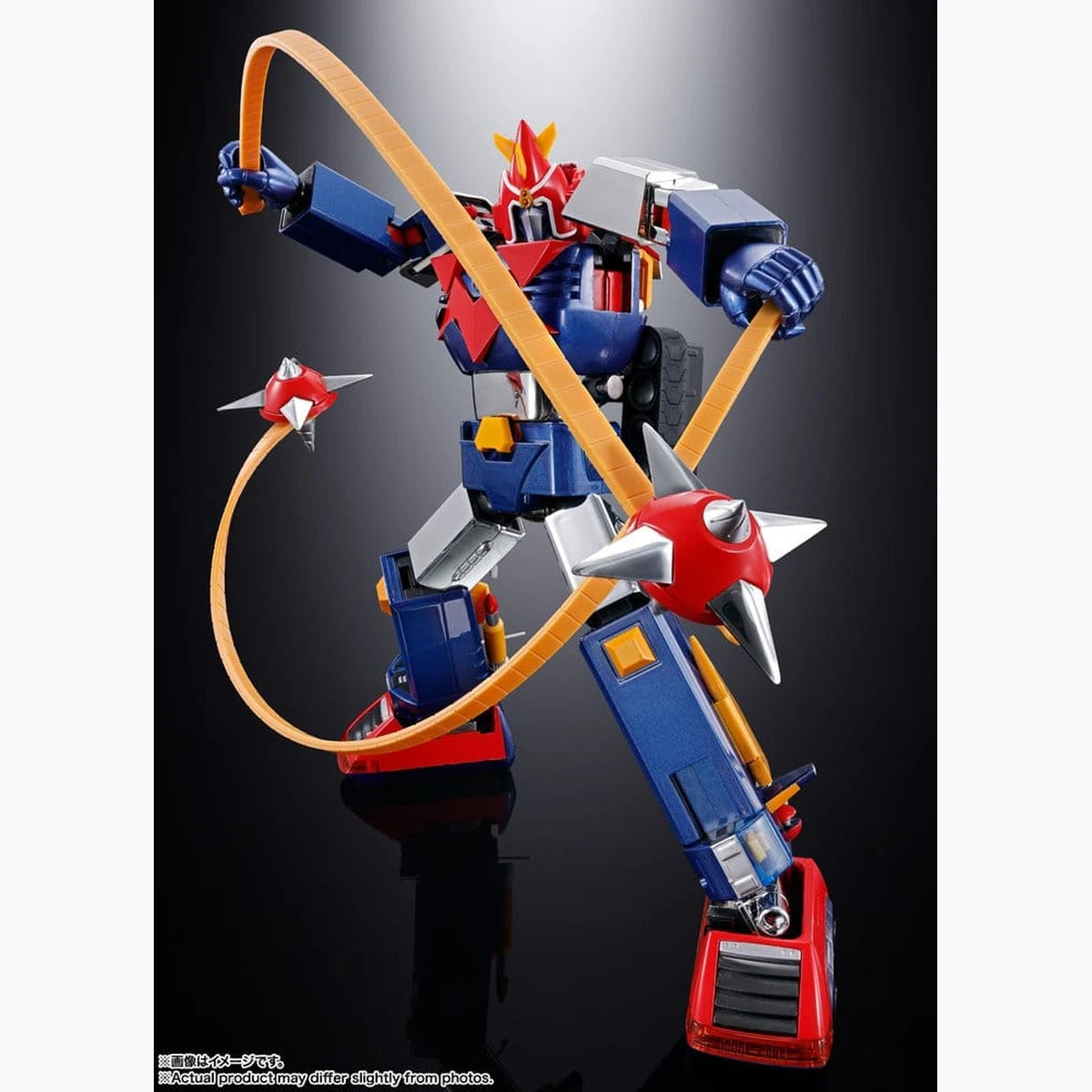 Super Electromagnetic Machine Voltes V figurine Diecast Soul of Chogokin GX-31SP Chodenji Machine Voltes V Chogokin 50th Ver. 25 cm - Image 3