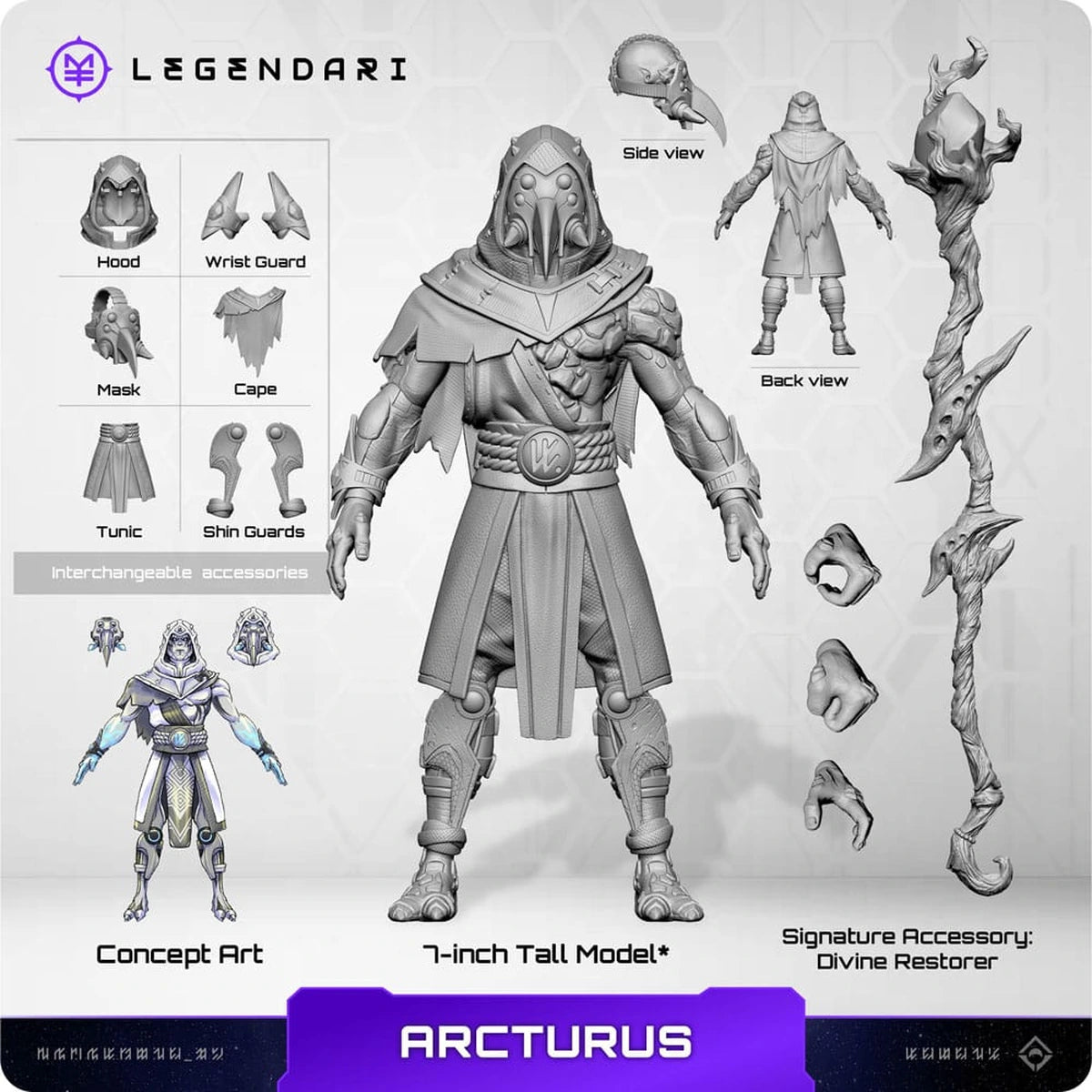 Legendari figurine 1/10 Arcturus 18 cm - Image 5