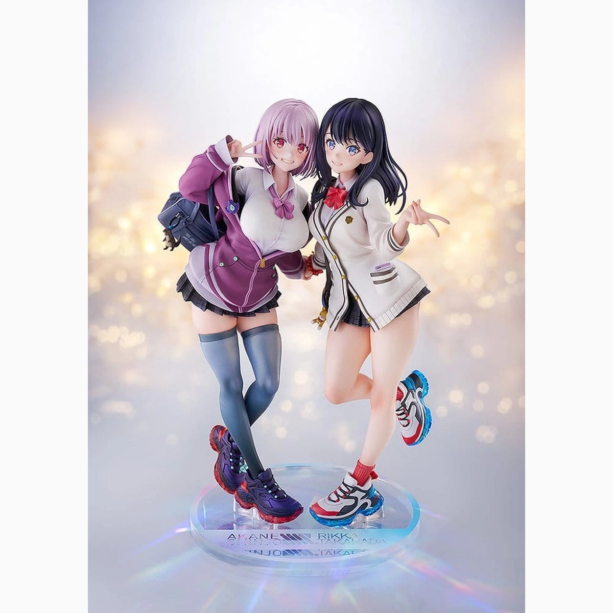 SSSS.Gridman pack 2 statuetten PVC 1/7 Rikka Takarada & Akane Shinjo feat. toridamono 22 cm - Image 3
