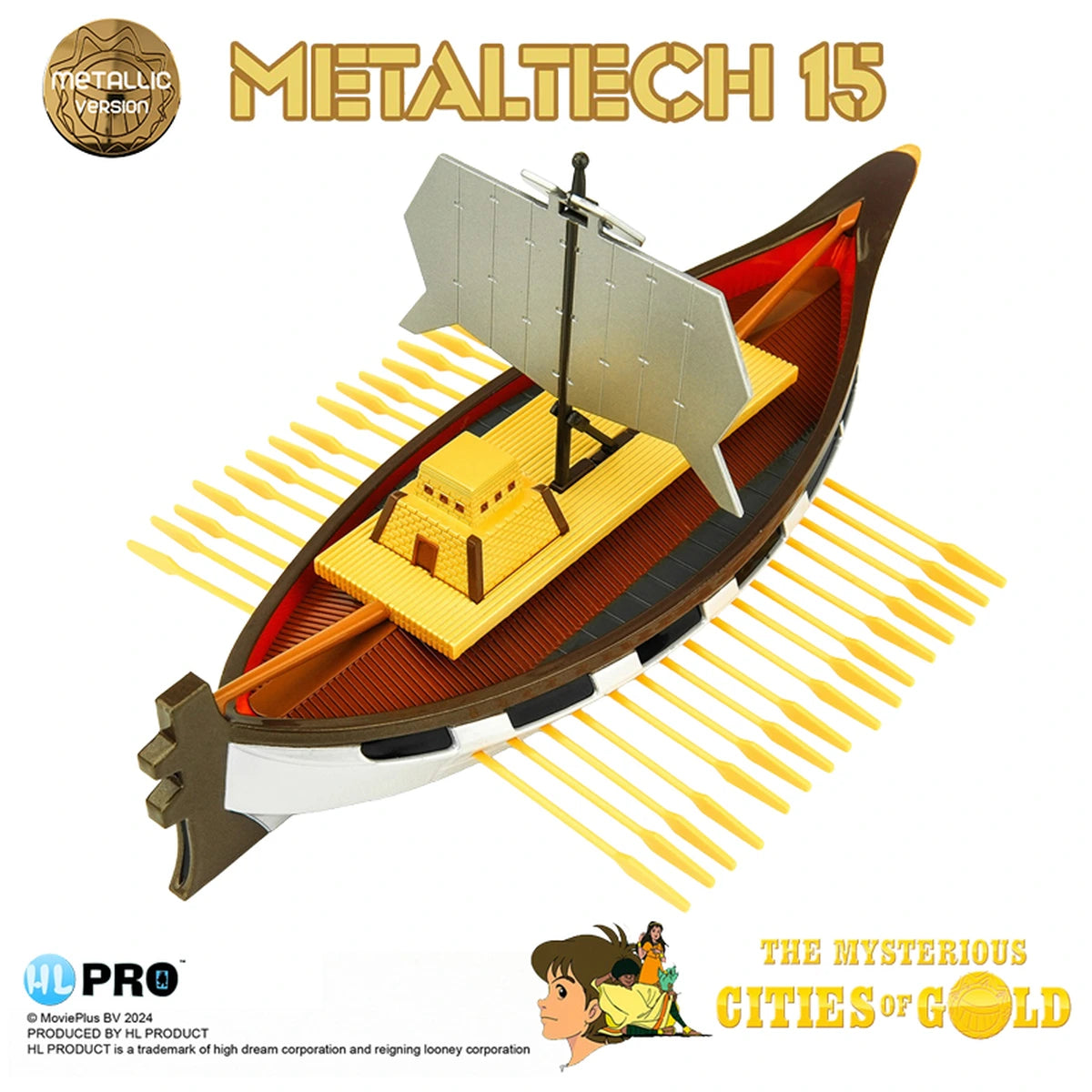 Mysterious City Of Gold Metaltech 15 Solaris Metallic Box En - Image 3