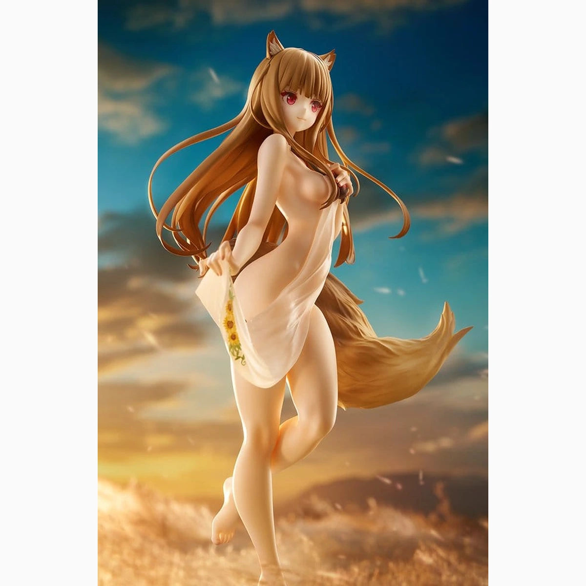 Spice and Wolf: Merchant Meets the Wise Wolf figurine PVC 1/7 Holo feat. saitom 24 cm - Image 5
