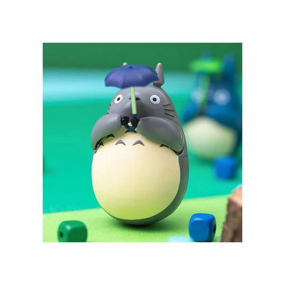Mon voisin Totoro figurine culbuto Big Totoro with leaf 7 cm - Image 5