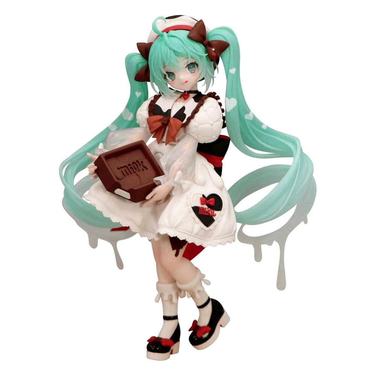Hatsune Miku x Tirol Choco statuette PVC Trio-Try-iT Hatsune Miku Milk Ver. 18 cm - Image 3