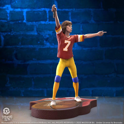 Rolling Stones statuette Rock Iconz Mick Jagger US Tour 1981 (Burgundy Jersey) 22 cm - Image 6