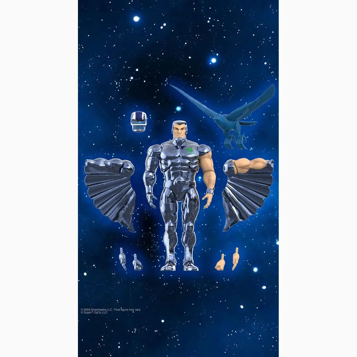 SilverHawks figurine Ultimates Steelwill (Toy Version Vac Metal) 18 cm - Image 5
