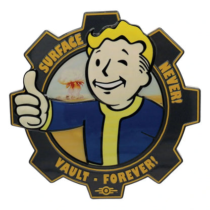 Fallout panneau résine Vault Boy - Image 1