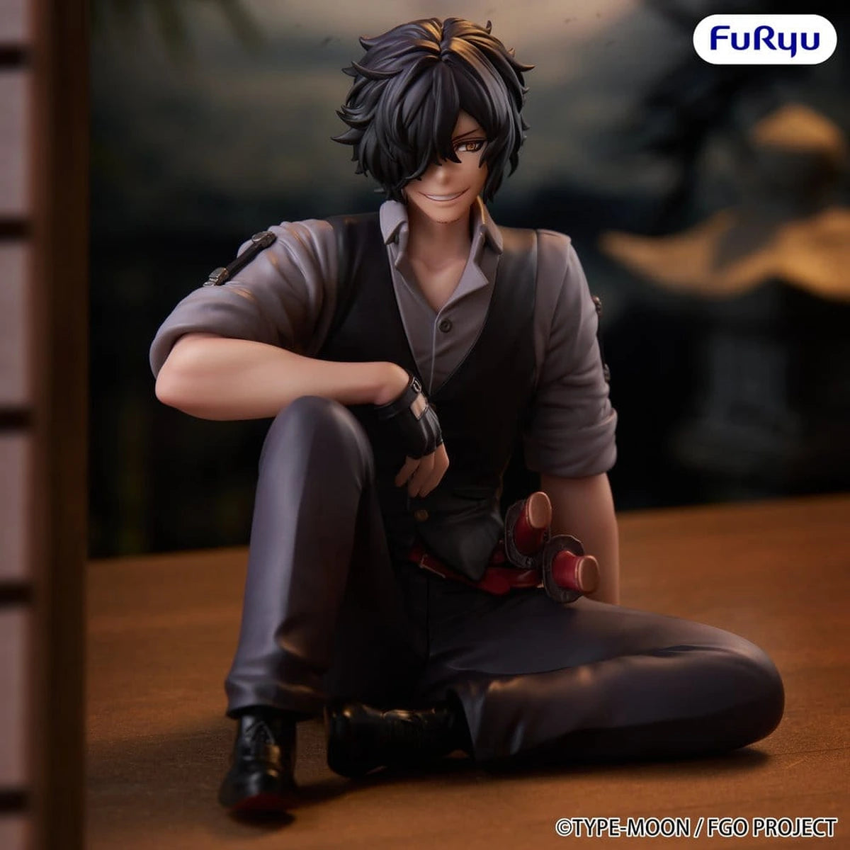 Fate/Grand Order figurine PVC Noodle Stopper Assassin Izou Okada Awesome Dapper Suit 9 cm - Image 1