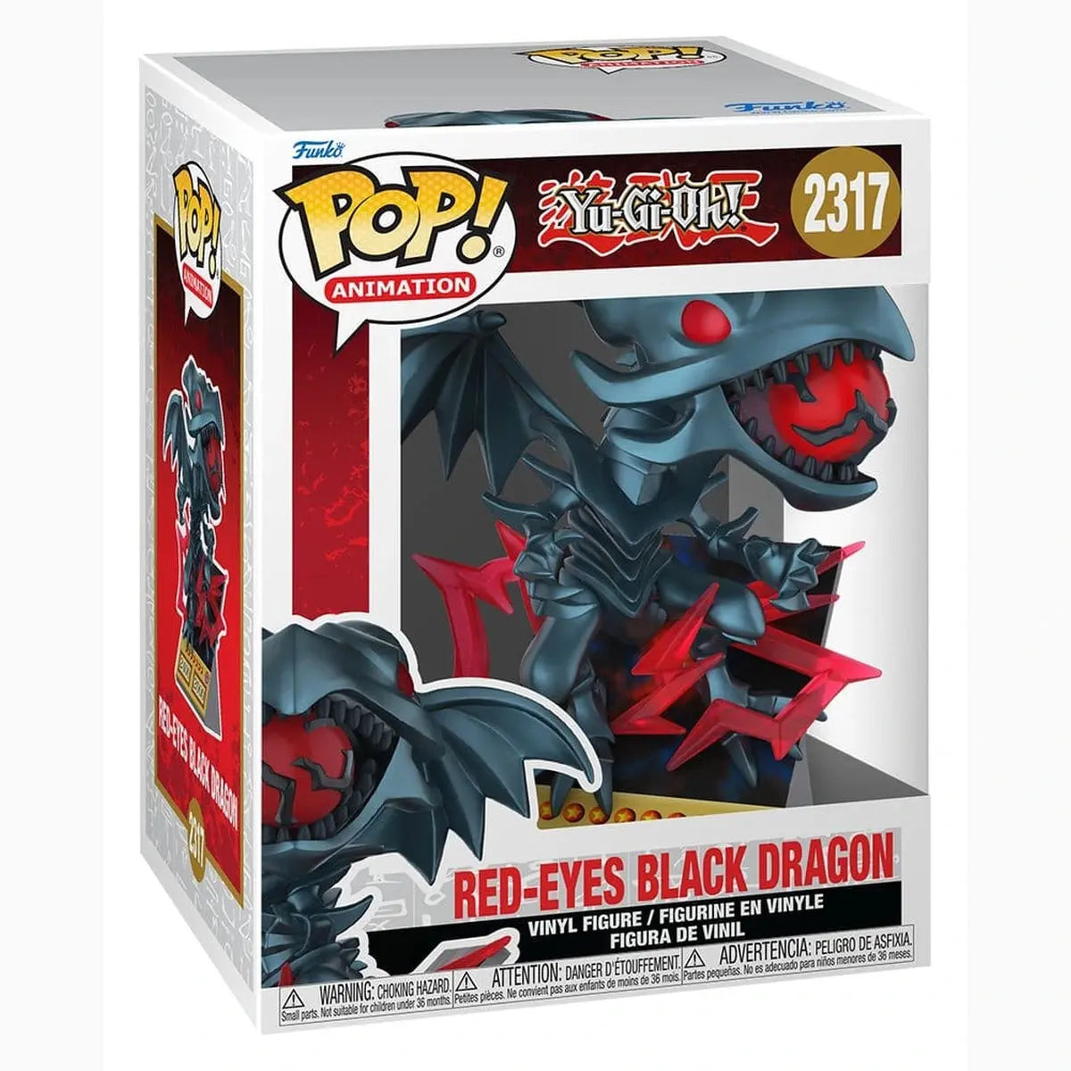 Yu-Gi-Oh! POP! Premium Vinyl figurine Red Eyes Dragon 9 cm - Image 4