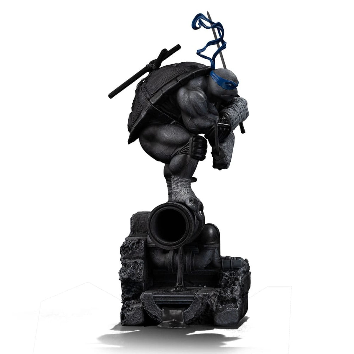 Tortues Ninja statuette 1/10 Art Scale Leonardo Black and White Variant 26 cm heo exclusive - Image 4