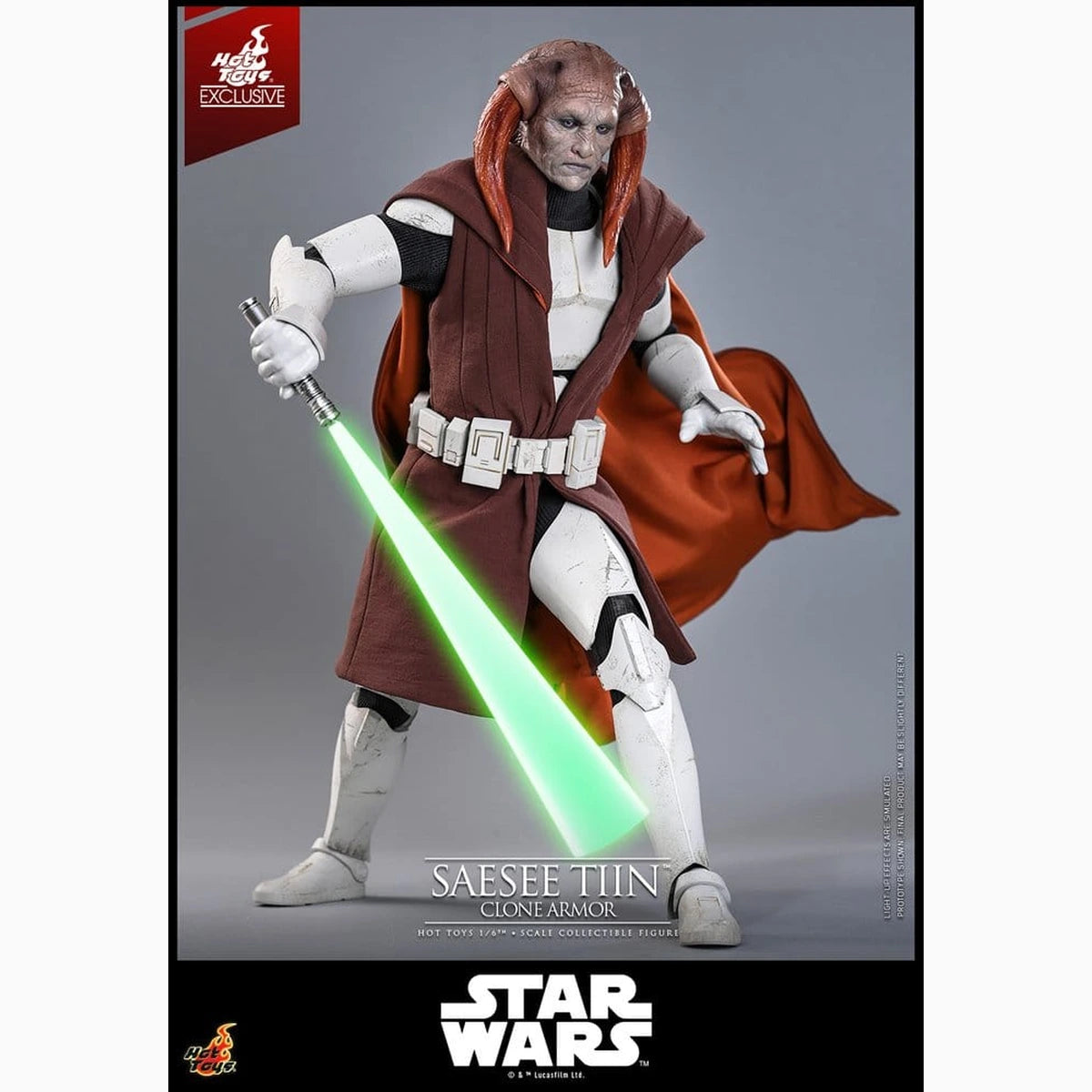 Star Wars: The Clone Wars Television Masterpiece figurine 1/6 Saesee Tiin (Clone Armor) (Hot Toys Exclusive) 32 cm - Image 6