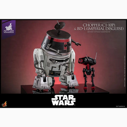 Star Wars figurine set 1/6 Chopper (C1-10P&trade;) & BD-1&trade; (Imperial Disguise) 18 cm & 8 cm - Image 3