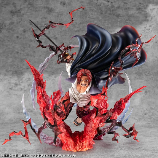 One Piece statuette PVC P.O.P. SA-MAXIMUM Leader of Red Hair Pirates Red-Haired Shanks Kamusari 25 cm - Image 1