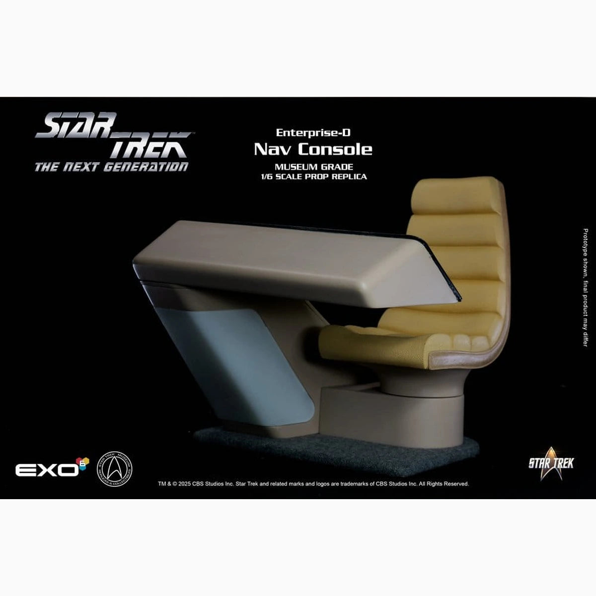 Star Trek : La Nouvelle Génération réplique 1/6 Enterprise-D Bridge CONN Console - Image 5