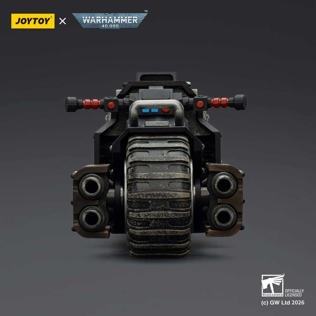 Warhammer 40,000 Raider-pattern Combat Bike Raven Guard with twin-linked bolt rifles 22 cm - Image 4
