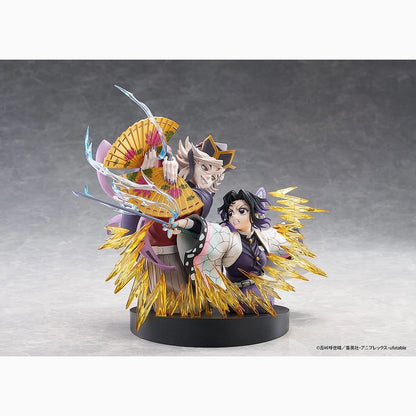 Demon Slayer: Kimetsu no Yaiba pack 2 figurines PVC Shinobu Kocho & Doma 18 cm - Image 3