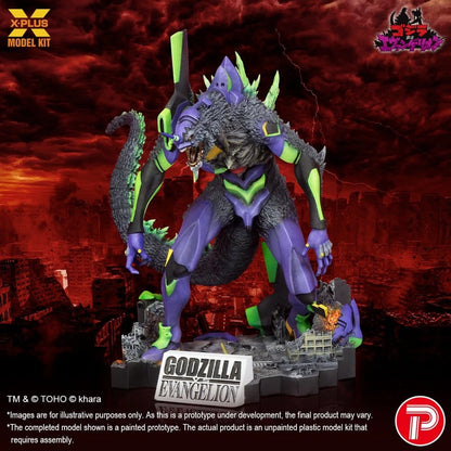 Godzilla vs. Evangelion Plastic Model Kit Evangelion Test Type-01 “G” Awakened Form 20 cm - Image 2