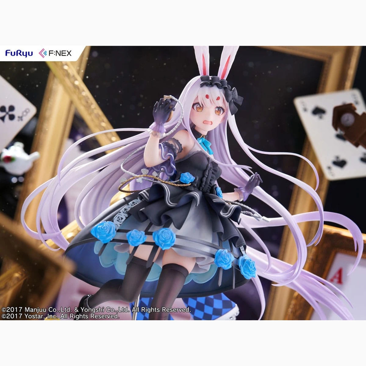 Azur Lane F:Nex statuette PVC 1/7 Shimakaze The White Rabbit of Wonderland Ver. 30 cm - Image 6