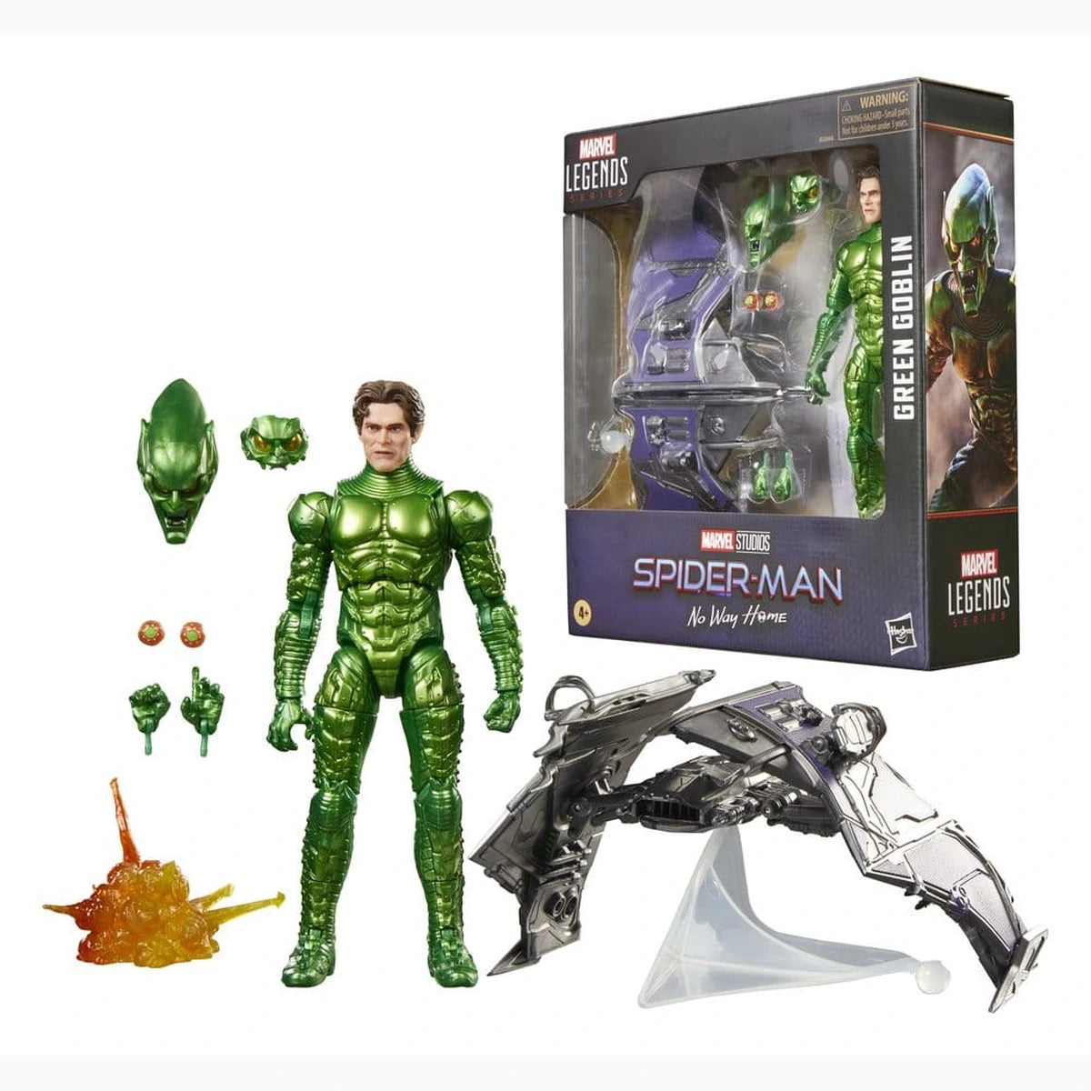 Spider-Man: No Way Home Marvel Legends figurine Green Goblin 15 cm - Image 4