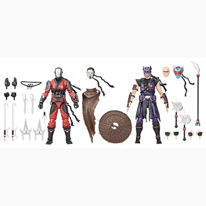 G.I. Joe Classified Series pack de 2 figurines #160 Cobra Ninjas Slice & Dice 15 cm - Image 4