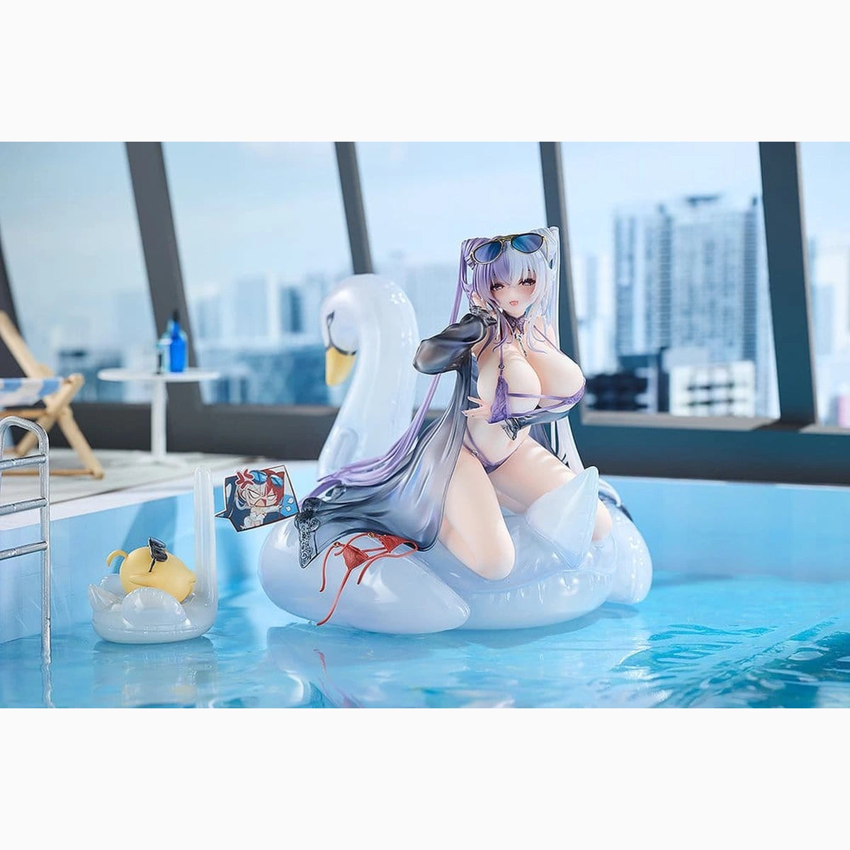 Azur Lane figurine PVC 1/7 Ying Swei Blue Waves, Limpid Summer Ver. 18 cm - Image 5