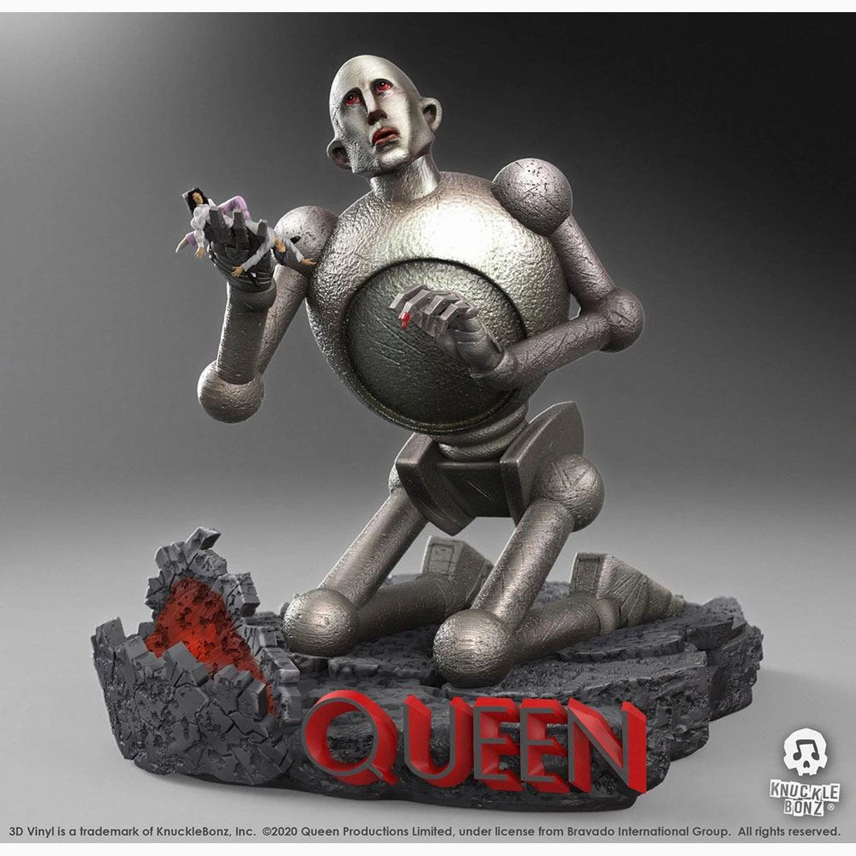 Queen statuette 3D Vinyl Queen Robot (News of the World) 20 x 21 x 24 cm - Image 1