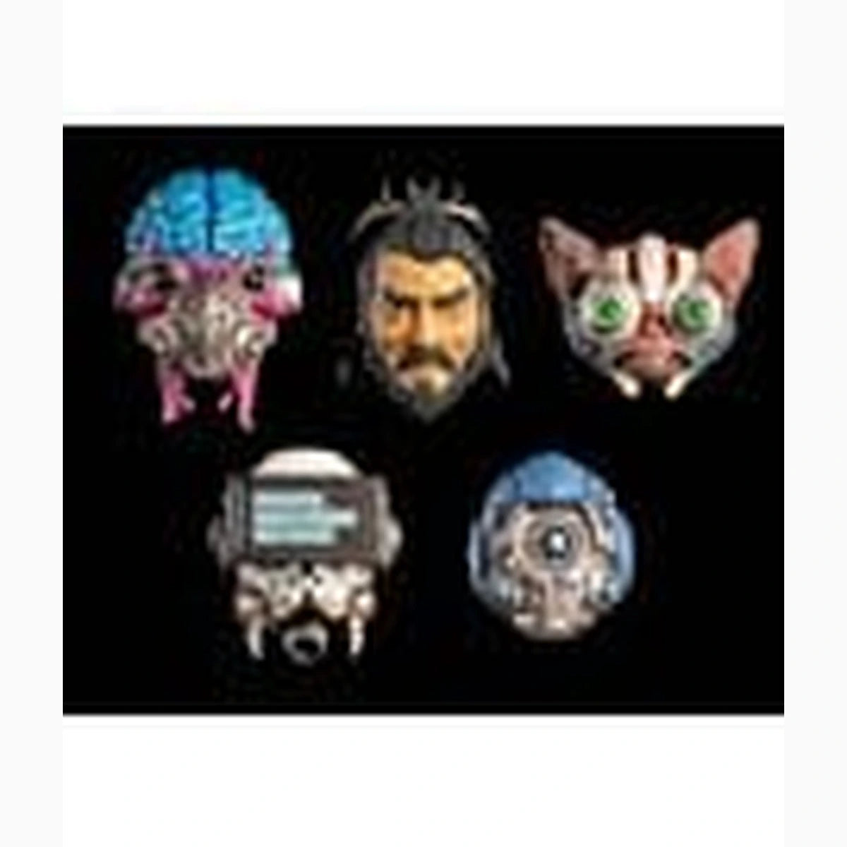 Cosmic Legions accessoires pour figurines Heads Pack - Image 2