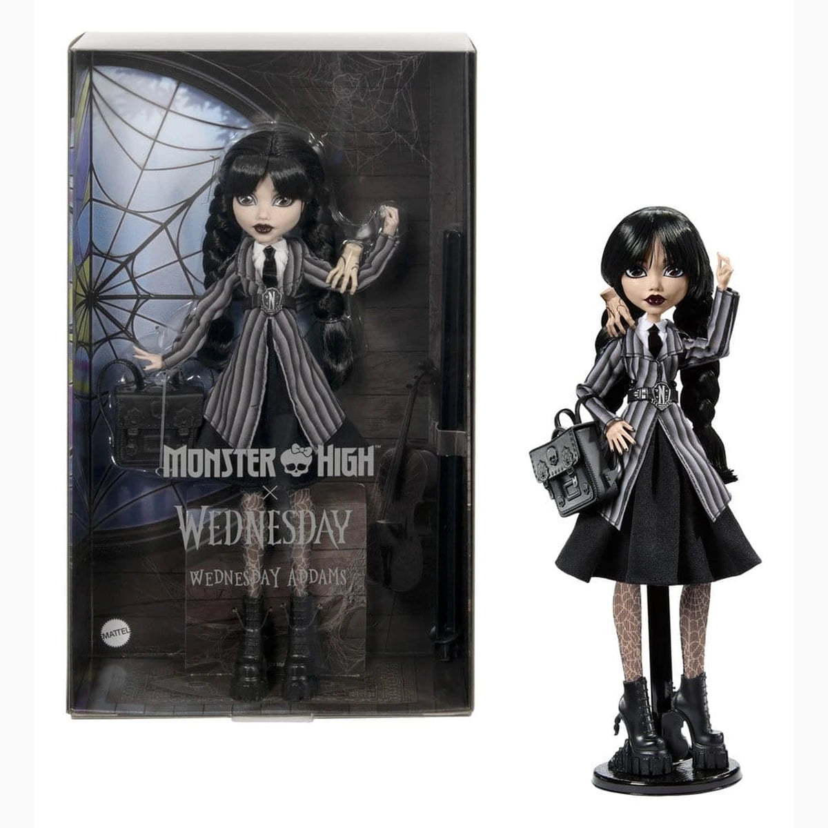 Monster High x Wednesday Poupée Wednesday Addams - Image 3