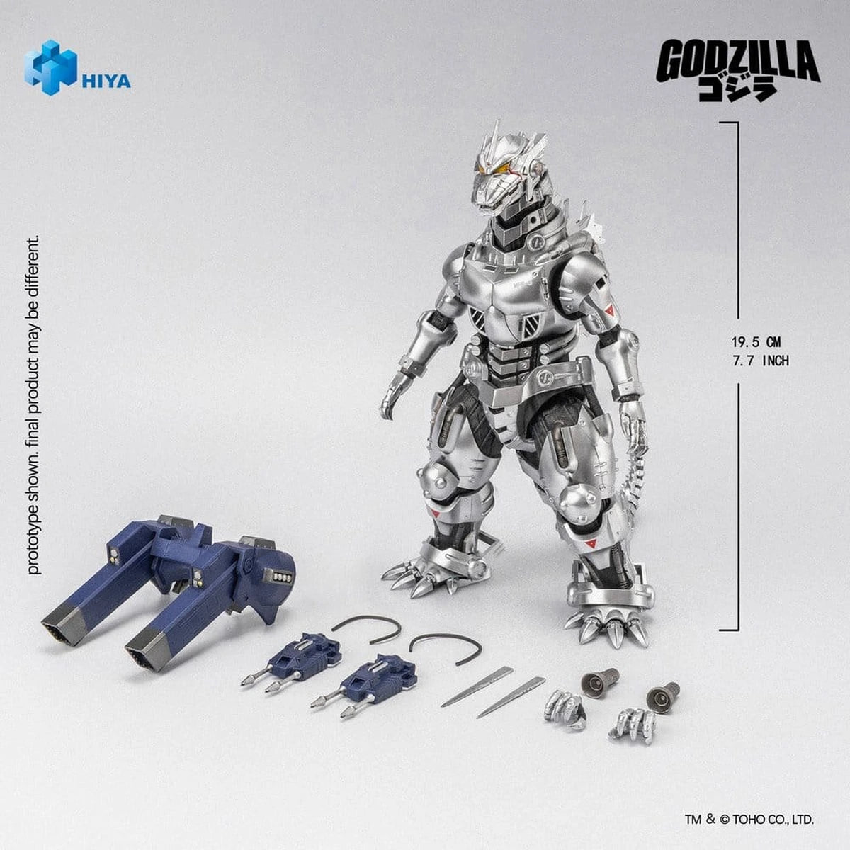 Godzilla Against Mechagodzilla (2002) figurine Exquisite Basic Series Mechagodzilla MFS-3 20 cm - Image 3