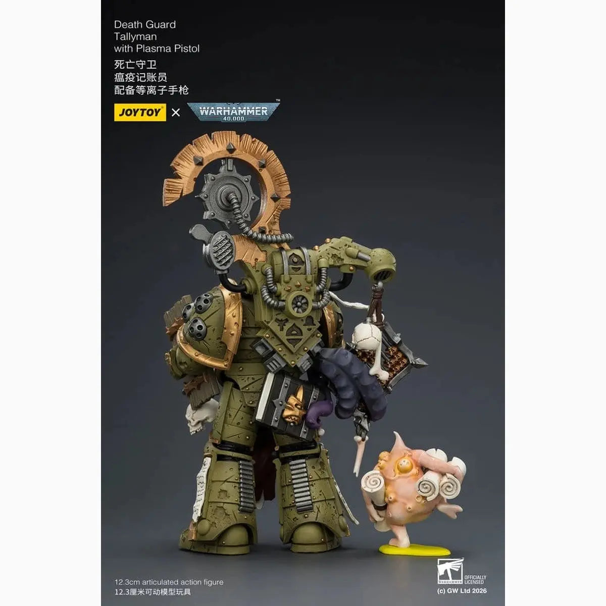 Warhammer 40,000 figurine Death Guard Tallyman 12 cm - Image 5