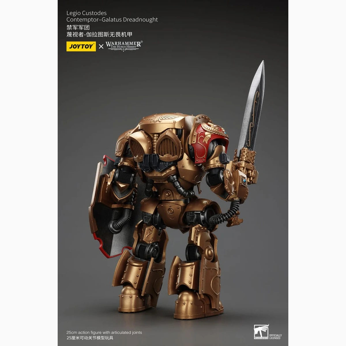 Warhammer The Horus Heresy Action Figure Legio Custodes Contemptor-Galatus Dreadnought 25 cm - Image 5