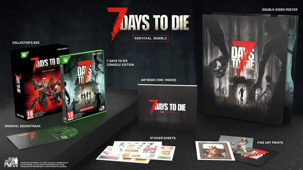 7 Days to Die Console Edition Survival Bundle Xbox Series X The FunPimps