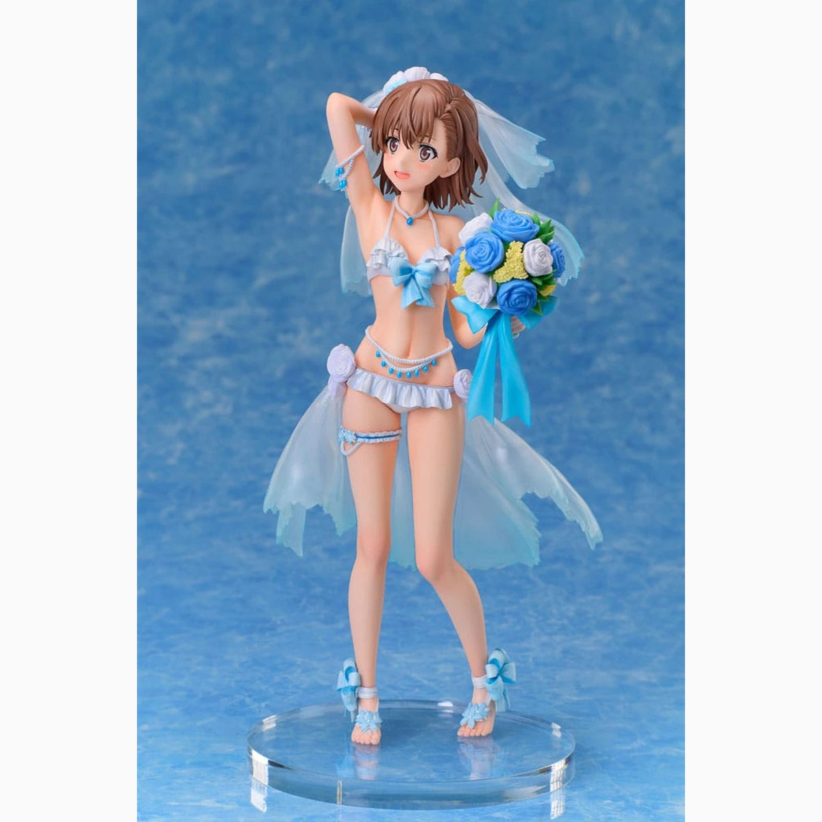 A Certain Scientific Railgun T statuette PVC 1/7 Mikoto Misaka Wedding Swimsuit Ver. 25 cm - Image 7