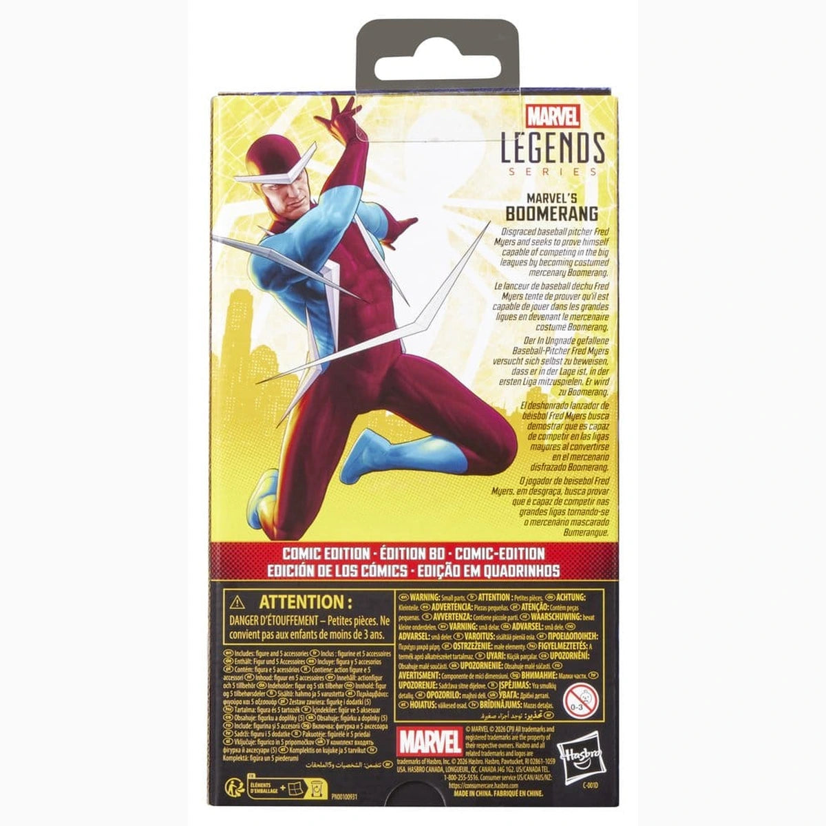 Spider-Man: Brand New Day Marvel Legends figurine Marvel's Boomerang 15 cm - Image 3