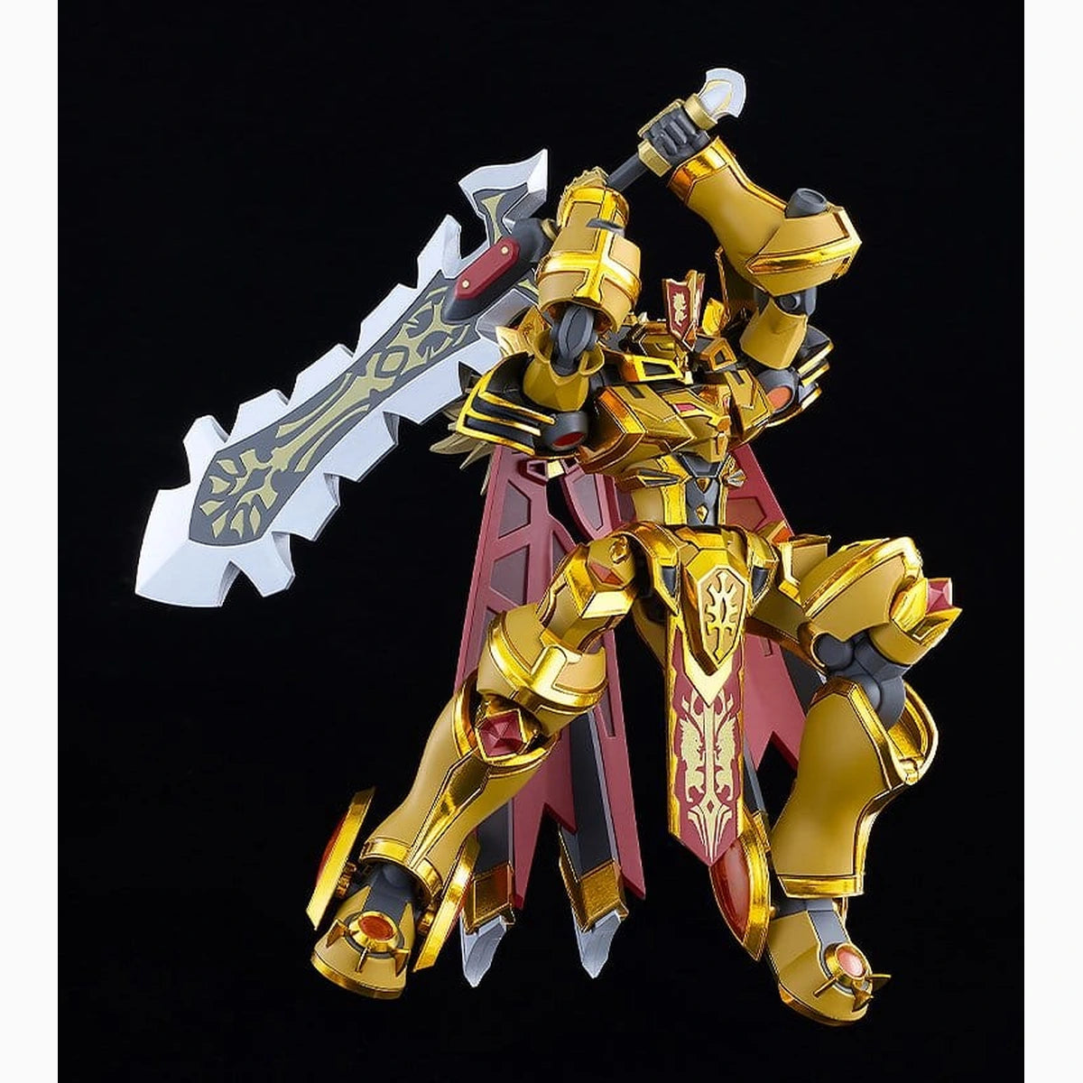Knight's & Magic Plastic Model Kit Moderoid Goldleo: Royal Metallic Ver. 14 cm - Image 5