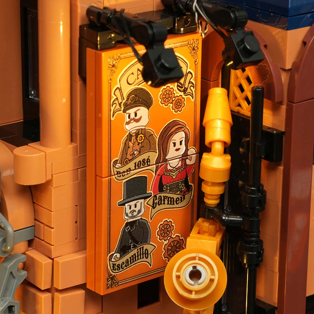 Lumibricks Steampunk World 11017 Steampunk Time Opera House - Image 2