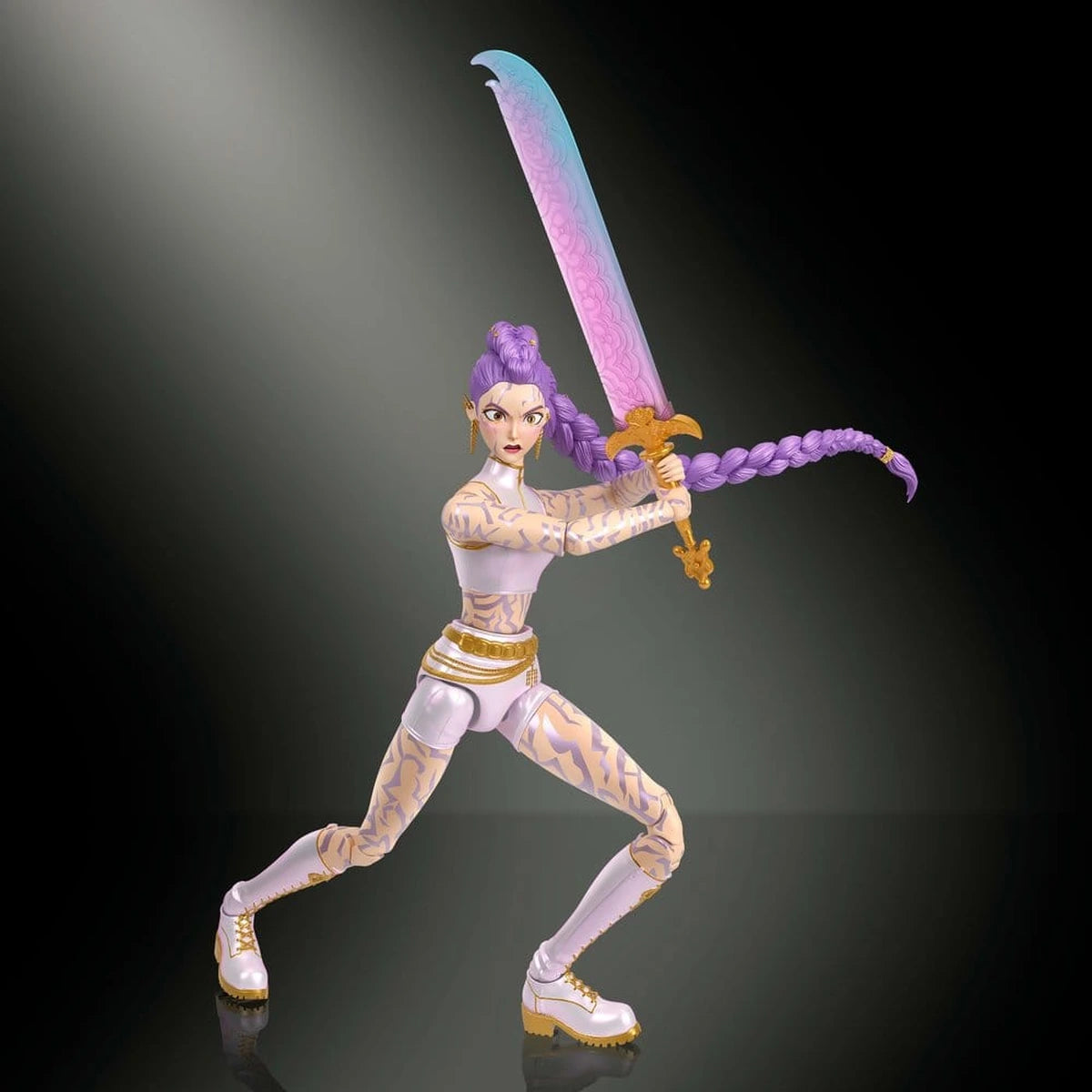 KPop Demon Hunters pack de 2 figurines Rumi & Jinu (Final Battle) 15 cm - Image 3