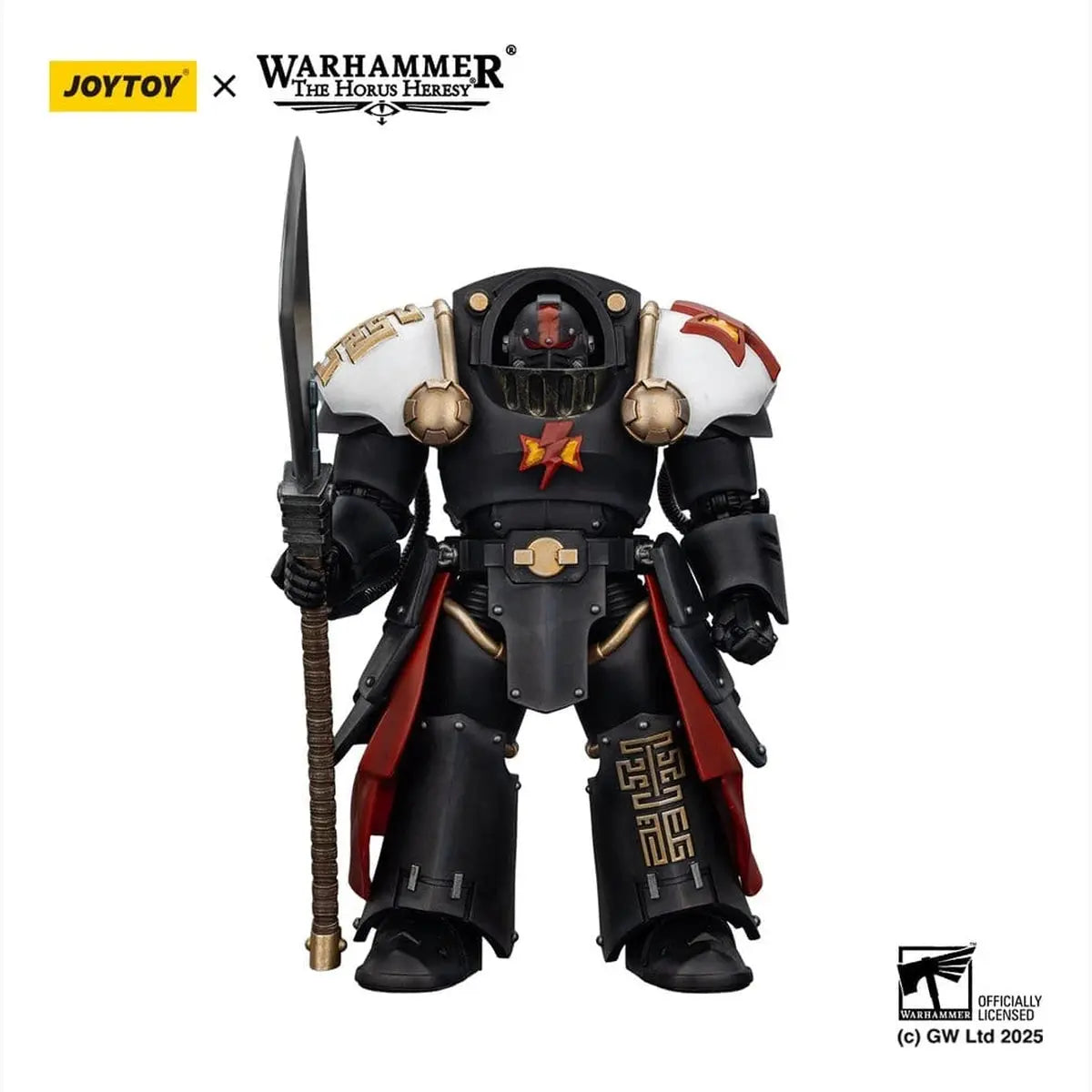 Warhammer The Horus Heresy figurine White Scars Ebon Keshig Terminator 2 with Power Glaive 13 cm - Image 1
