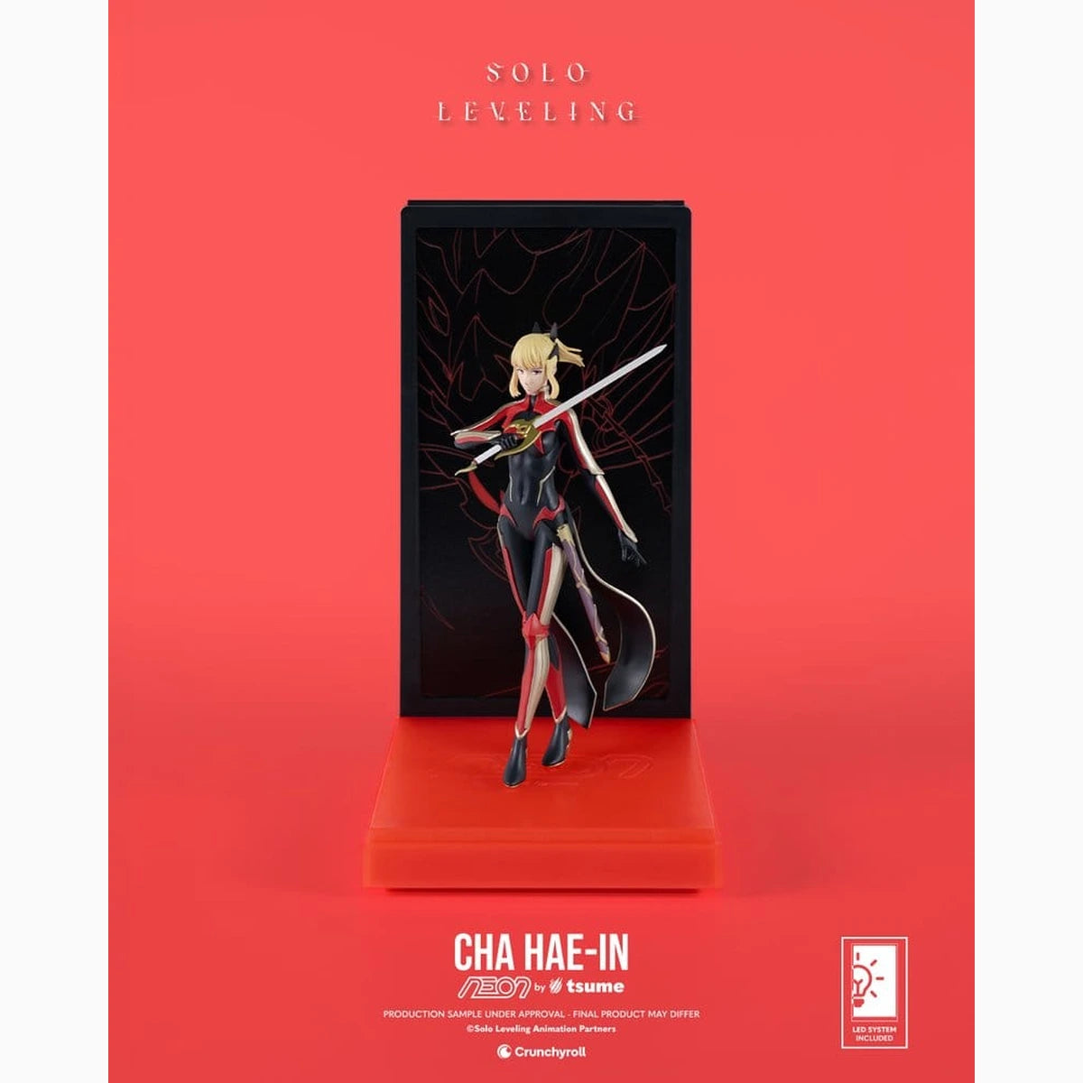 Solo Leveling figurine Neon 1/9 Cha Hae-In 20 cm - Image 1