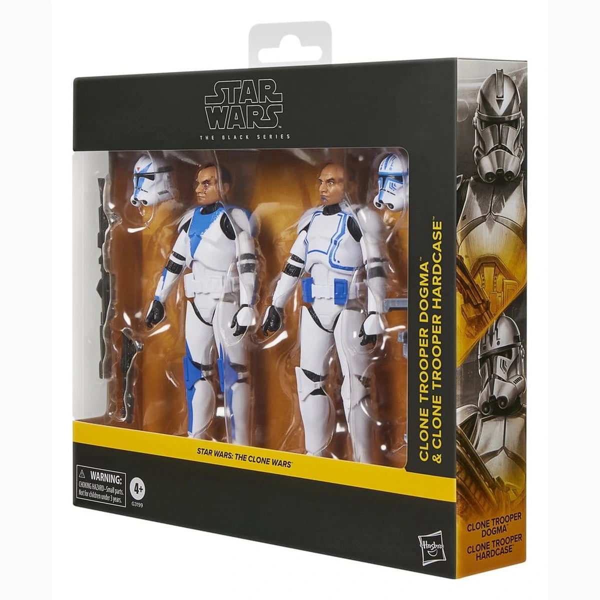 Star Wars: The Clone Wars Black Series pack de 2 figurines Clone Troopers Dogma & Hardcase 15 cm - Image 5