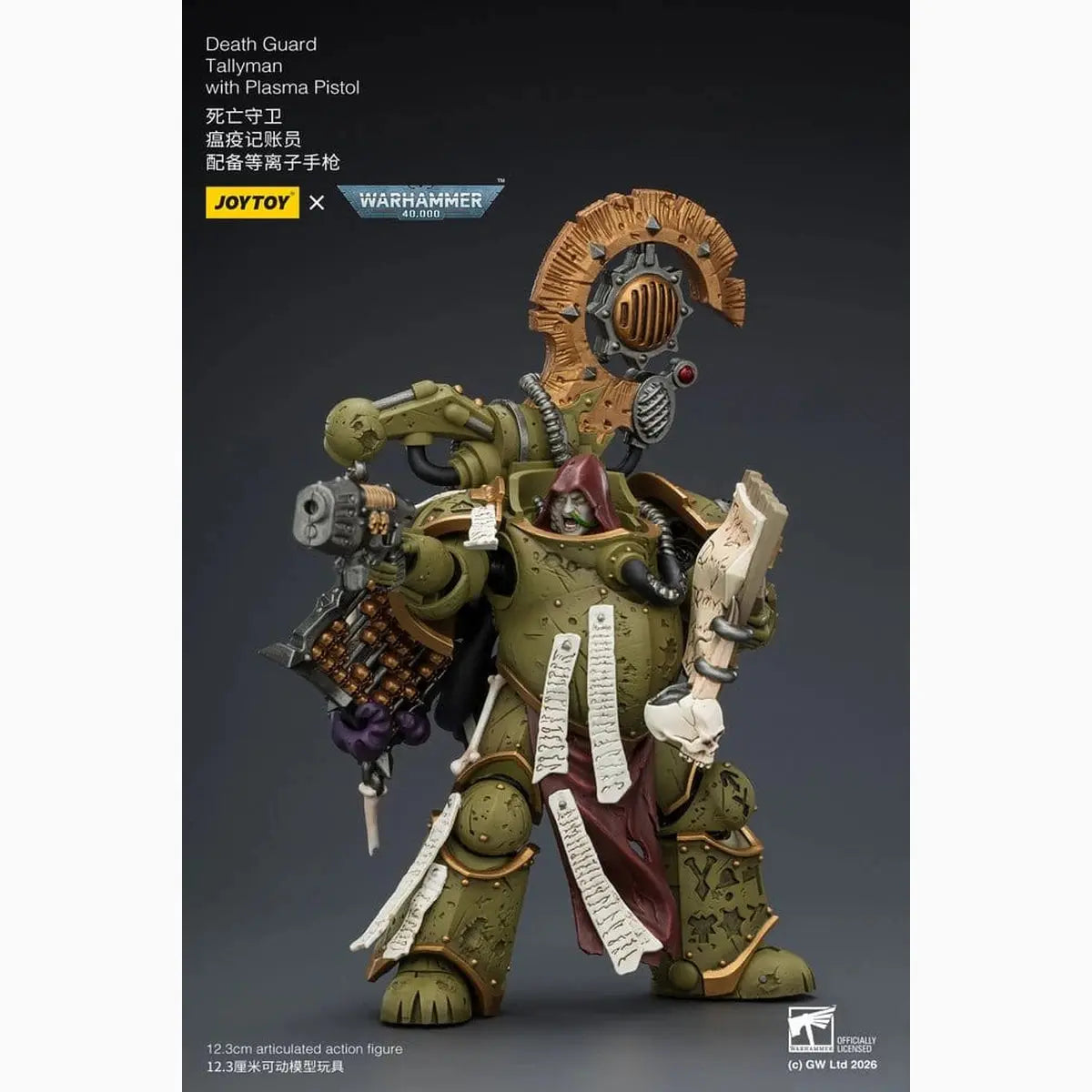 Warhammer 40,000 figurine Death Guard Tallyman 12 cm - Image 7