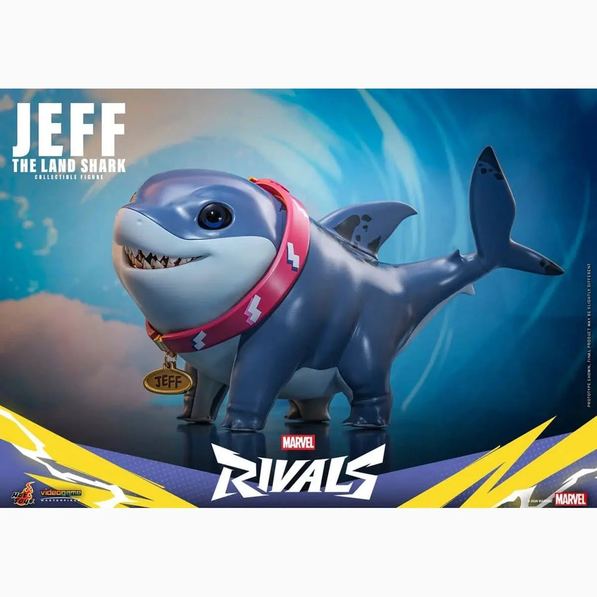 Marvel Rivals Videogame Masterpiece Series Figurine d'action Jeff the Land Shark 11 cm - Image 6