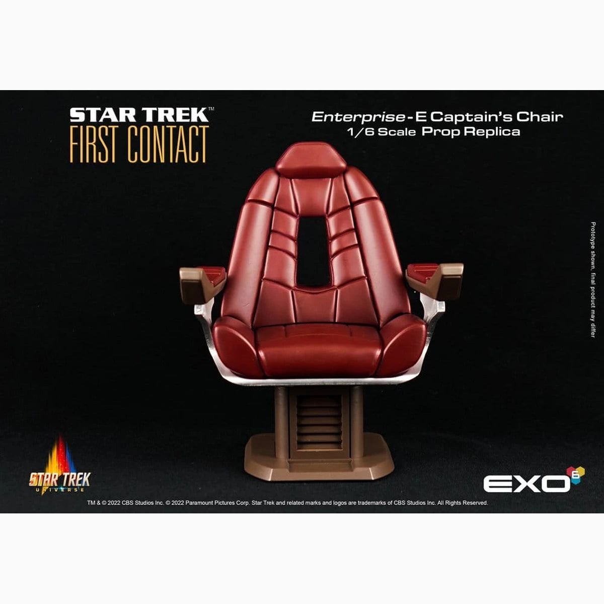Star Trek : Premier Contact réplique 1/6 Captain's Chair 15 cm - Image 5