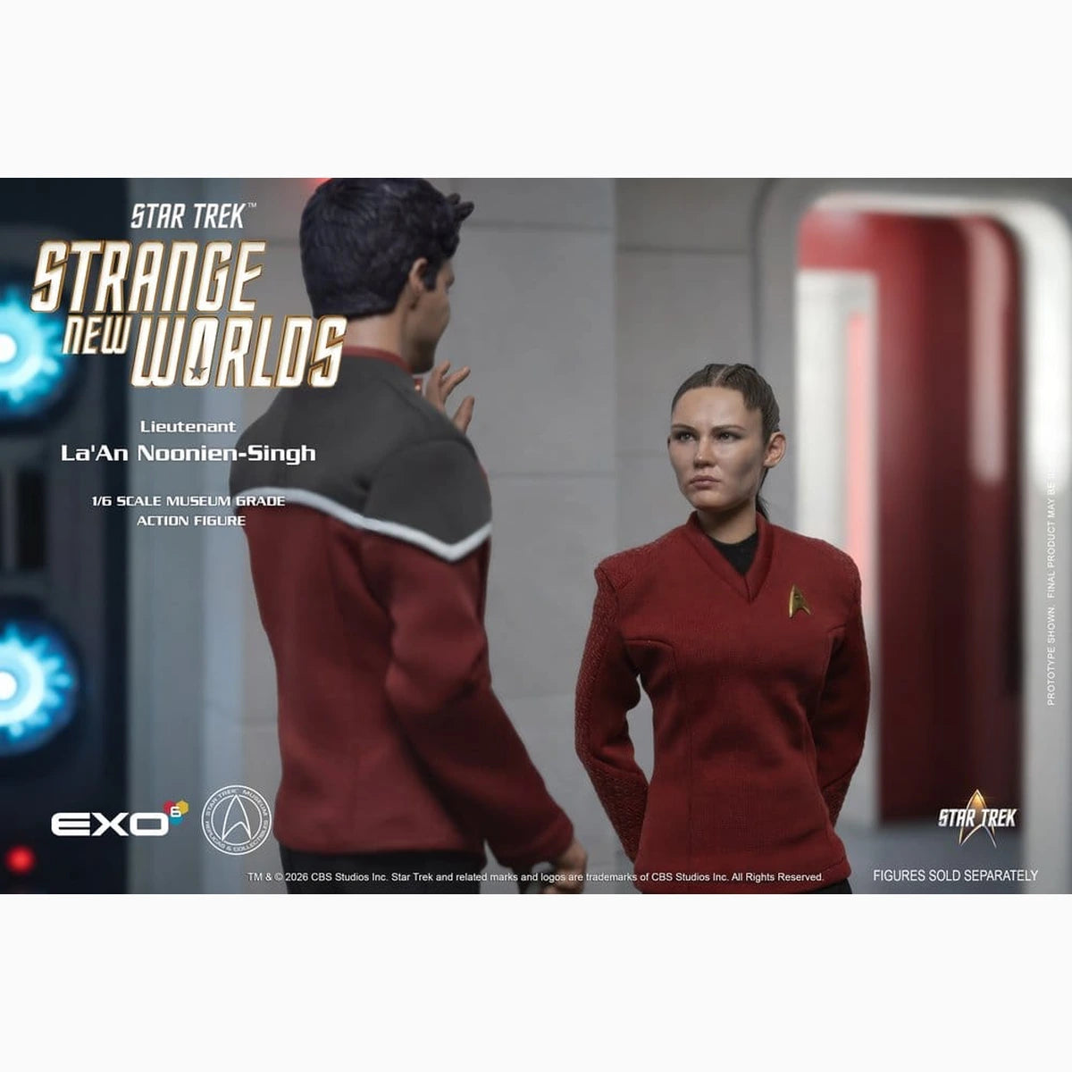 Star Trek: Strange New Worlds figurine 1/6 Lt. La'An Noonien-Singh 28 cm - Image 4
