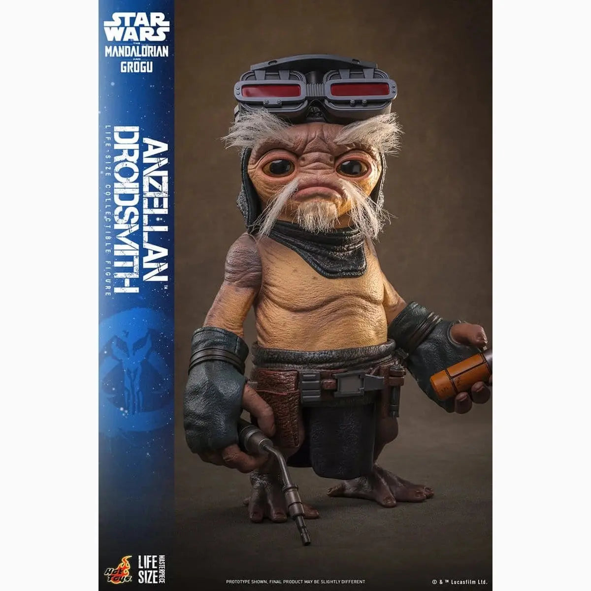 Star Wars: The Mandalorian & Grogu figurine taille réelle Anzellan Droidsmith 27 cm - Image 4
