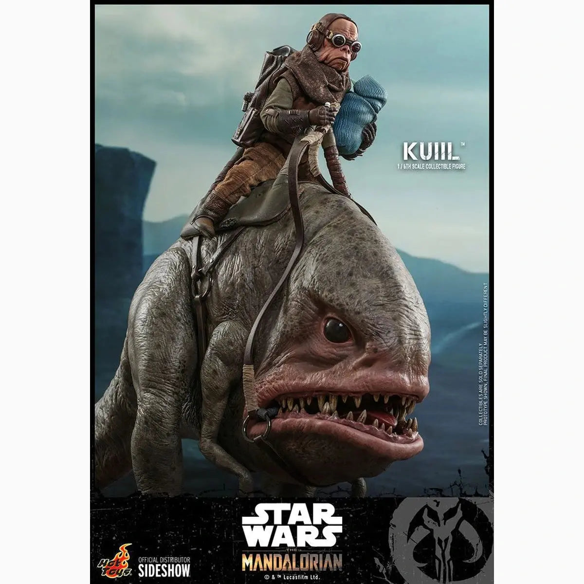 Star Wars The Mandalorian figurine 1/6 Kuiil 25 cm - Image 6