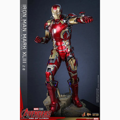 Avengers : L'Ère d'Ultron figurine Movie Masterpiece Diecast 1/6 Iron Man Mark XLIII (2.0) 32 cm - Image 4