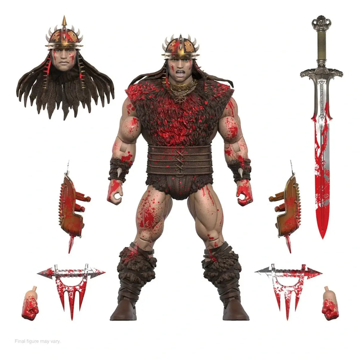 Conan le Barbare figurine Ultimates Conan Blood Soaked Pit Fighter 18 cm - Image 5