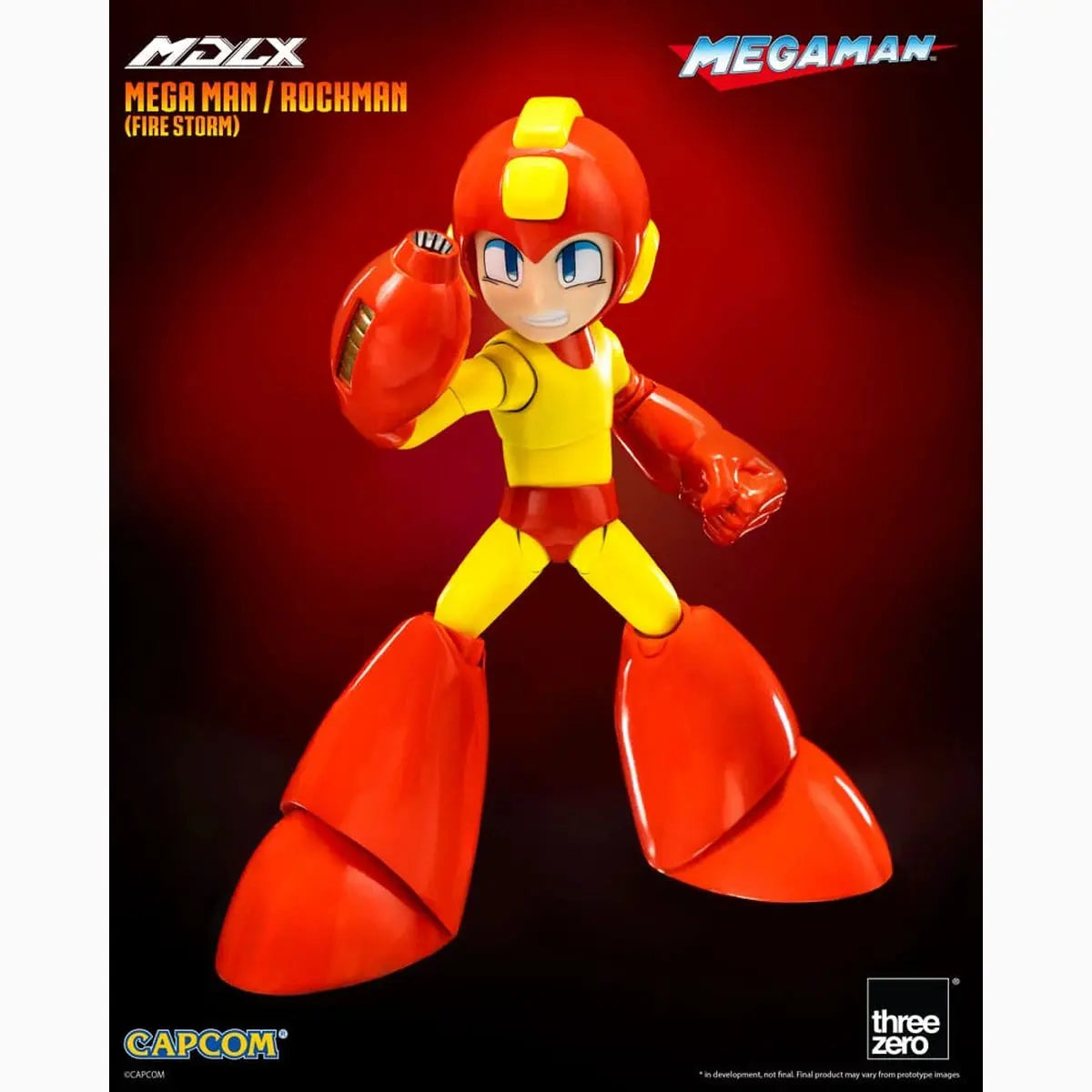 Mega Man figurine MDLX Mega Man / Rockman (Fire Storm) 10 cm - Image 6