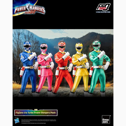 Power Rangers Turbo pack 5 figurines FigZero 1/6 Turbo Power Rangers 30 cm - Image 3